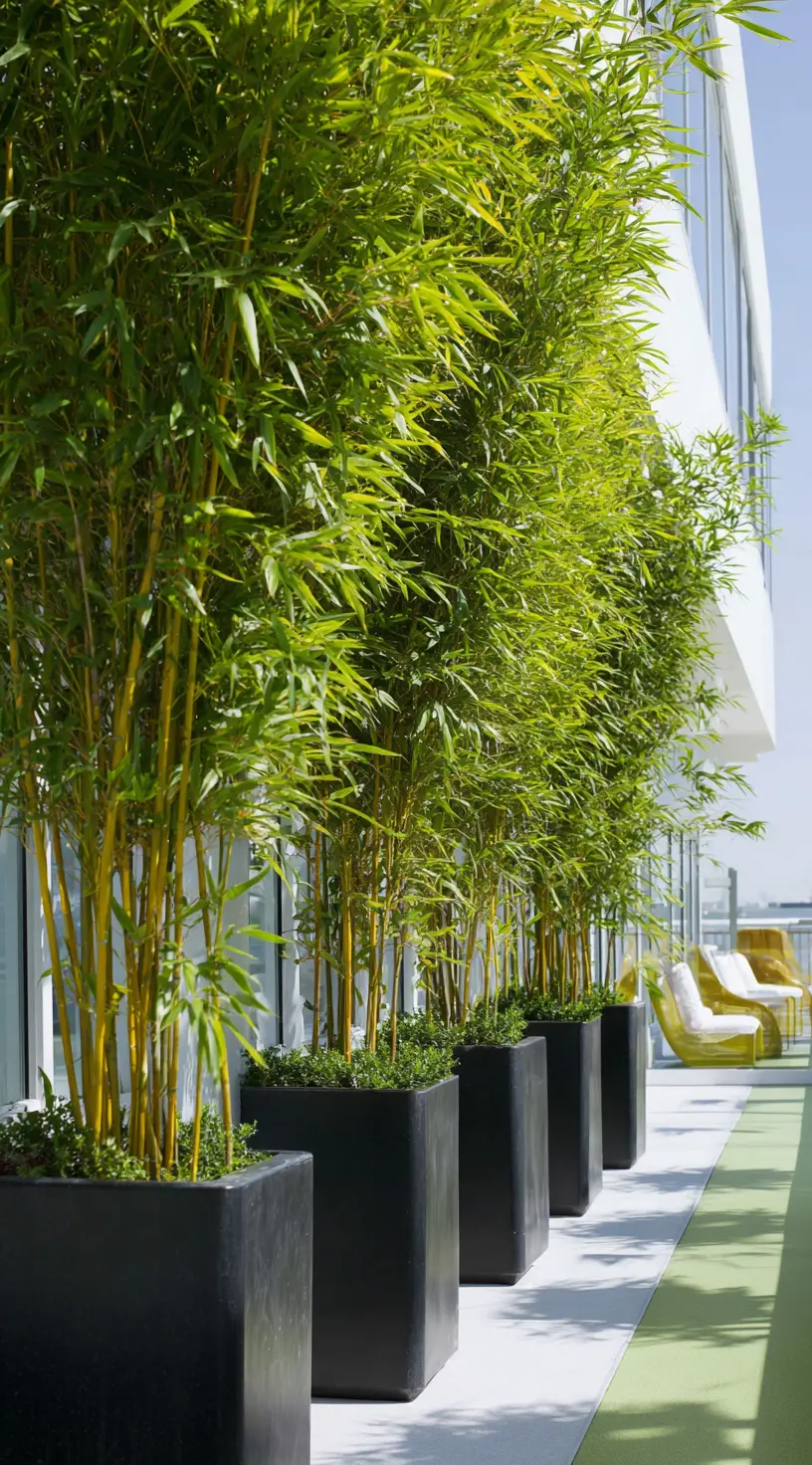 Tall & Lush Bamboo Screen
