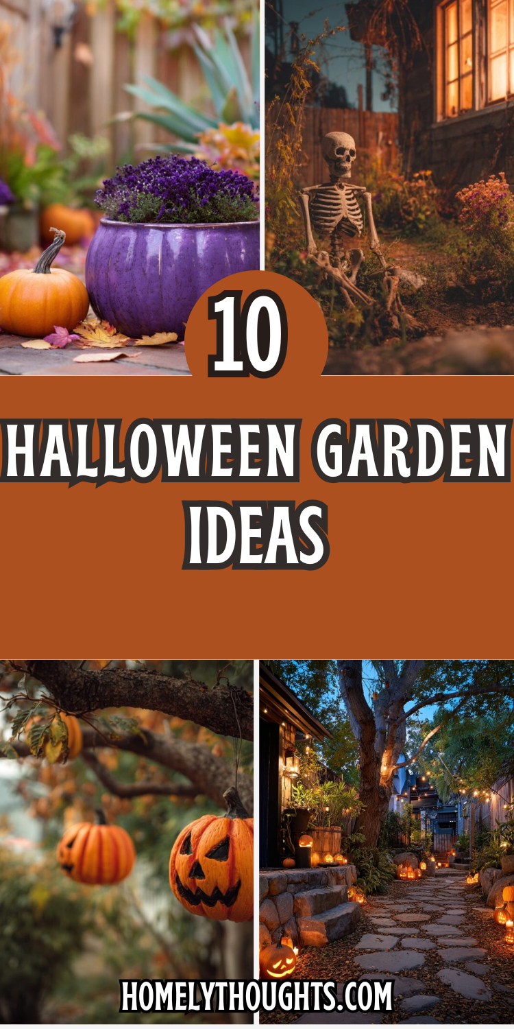 10 Halloween Garden Ideas to Spook Up Your Outdoor Space