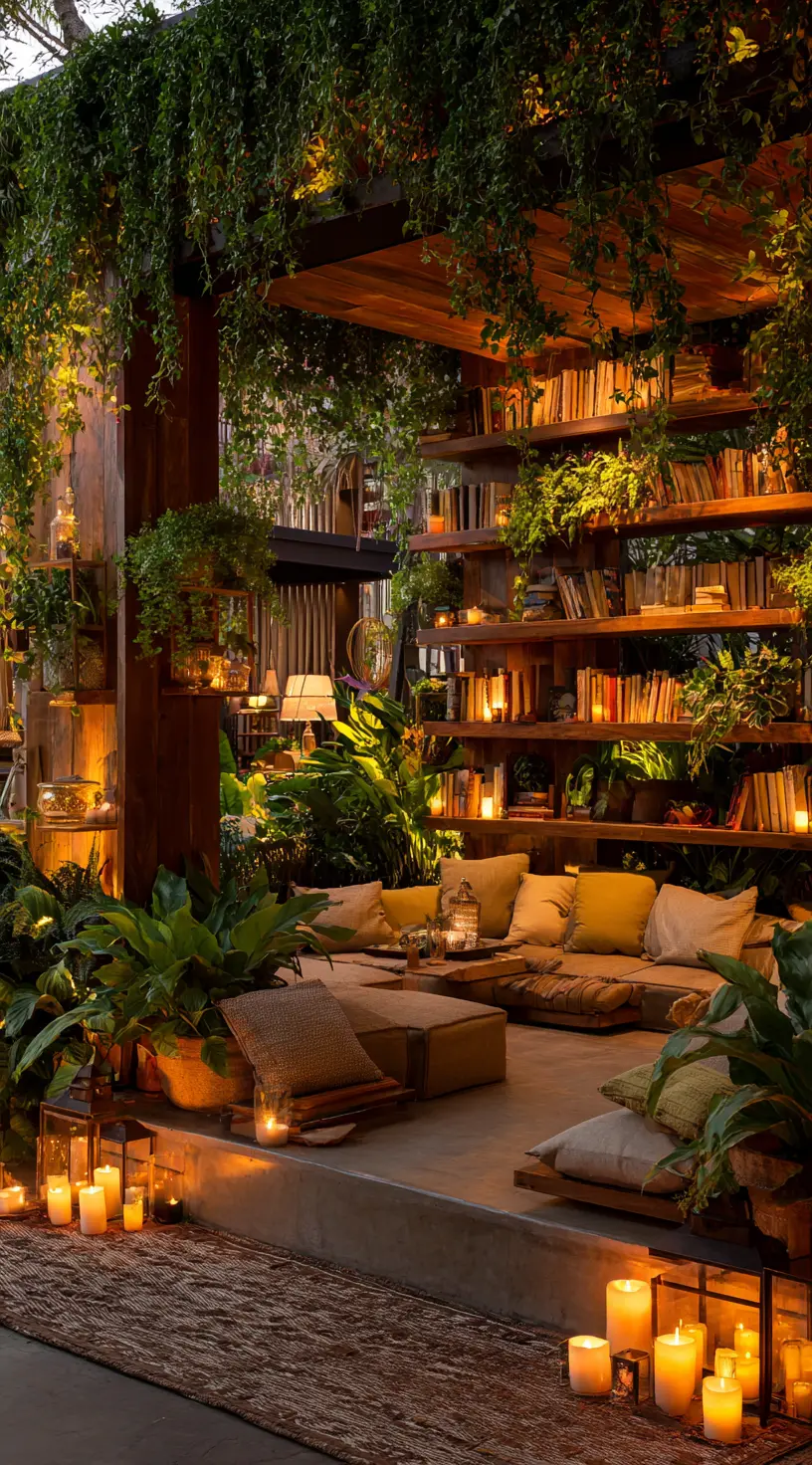 Outdoor Library Lounge