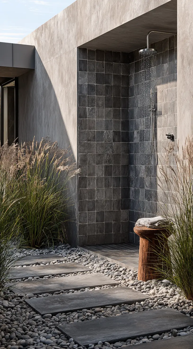 Outdoor Shower Under The Stars