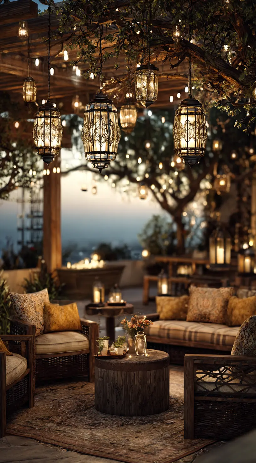Boho Backyard Lanterns