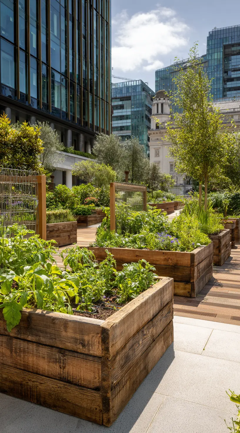 Compact Raised Bed Herb Garden