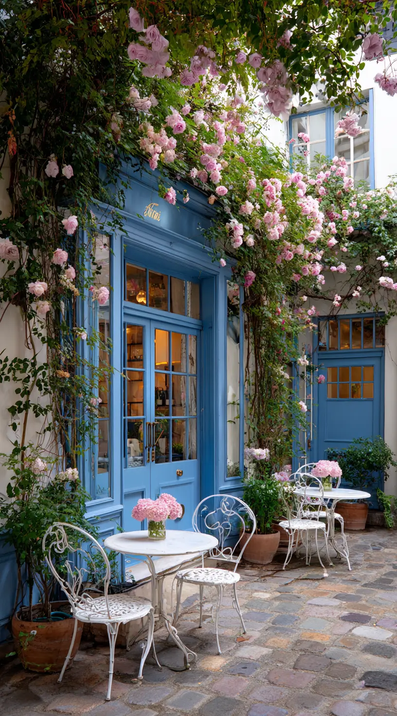 Garden-Inspired Bistro Patio
