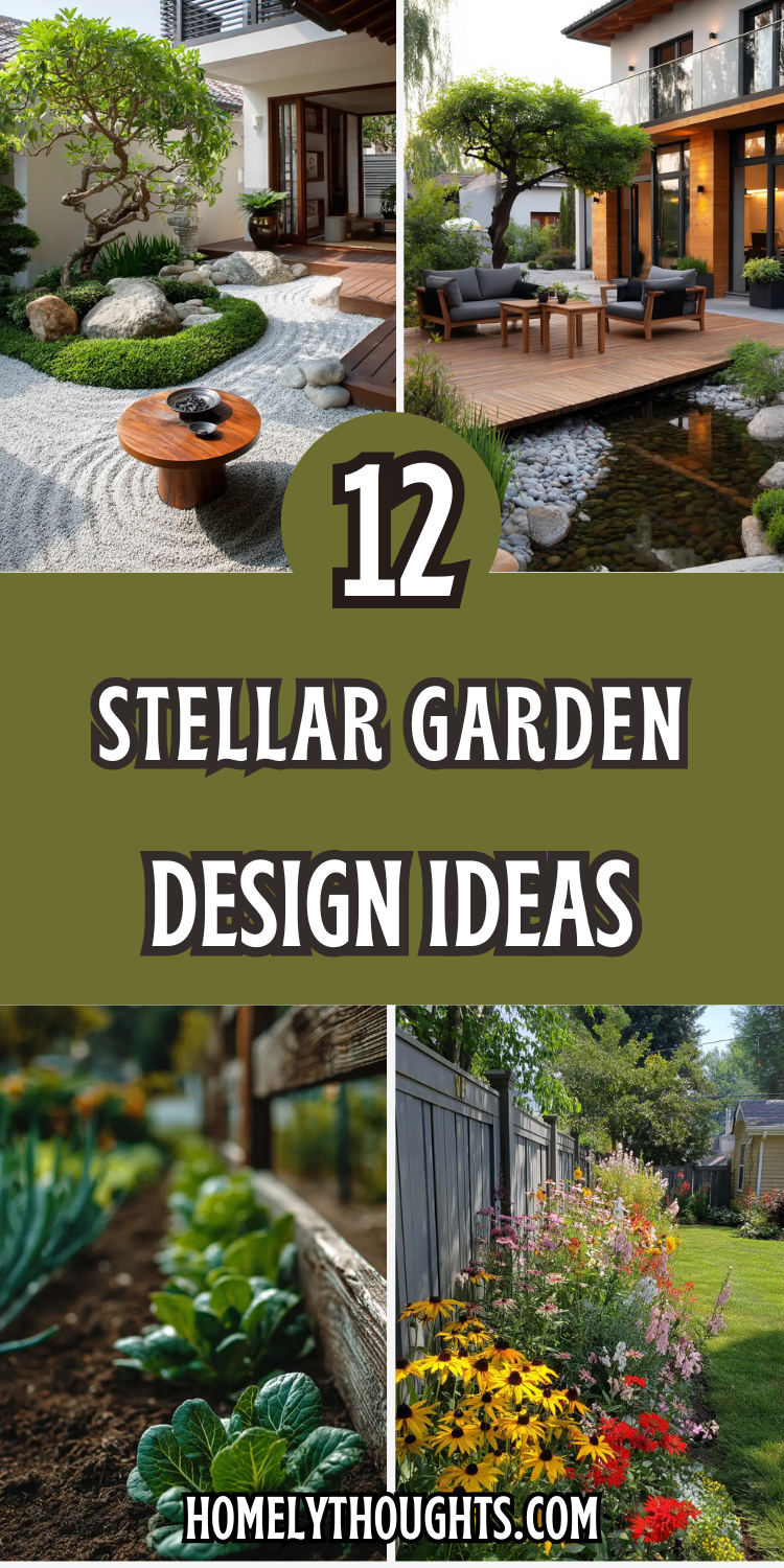 12 Stellar Garden Design Ideas to Transform Your Backyard