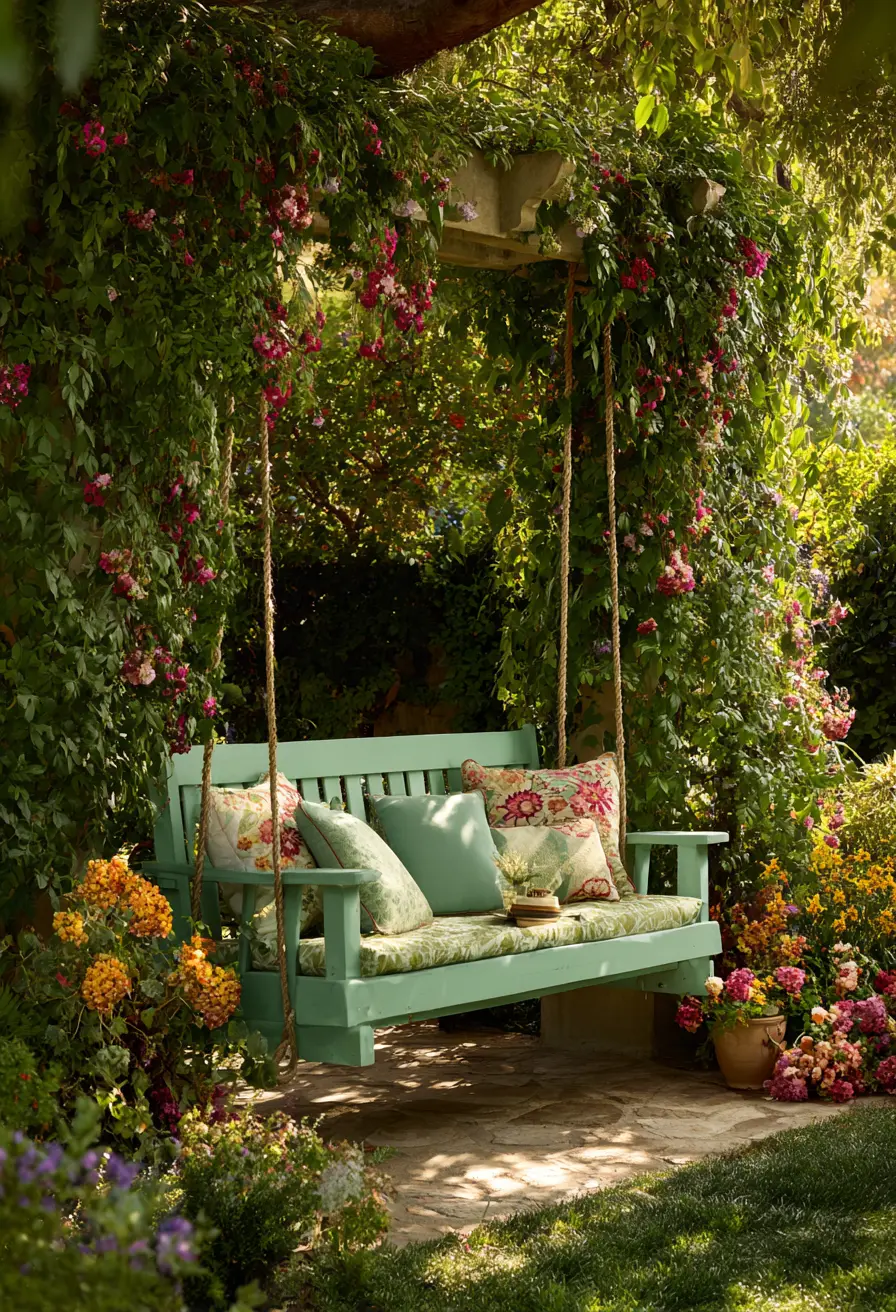 Cozy Bench Swing