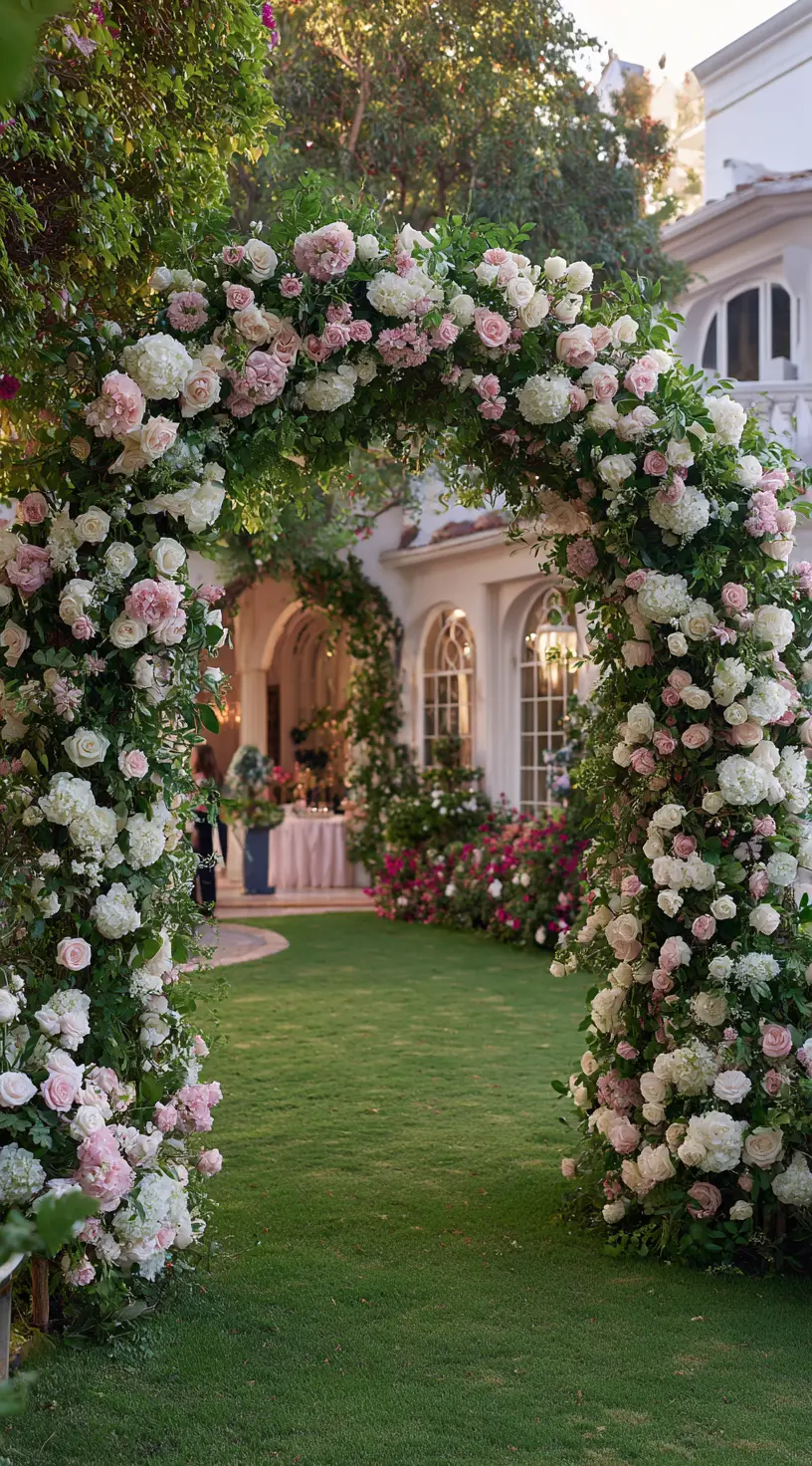 Rose Archway Entrance