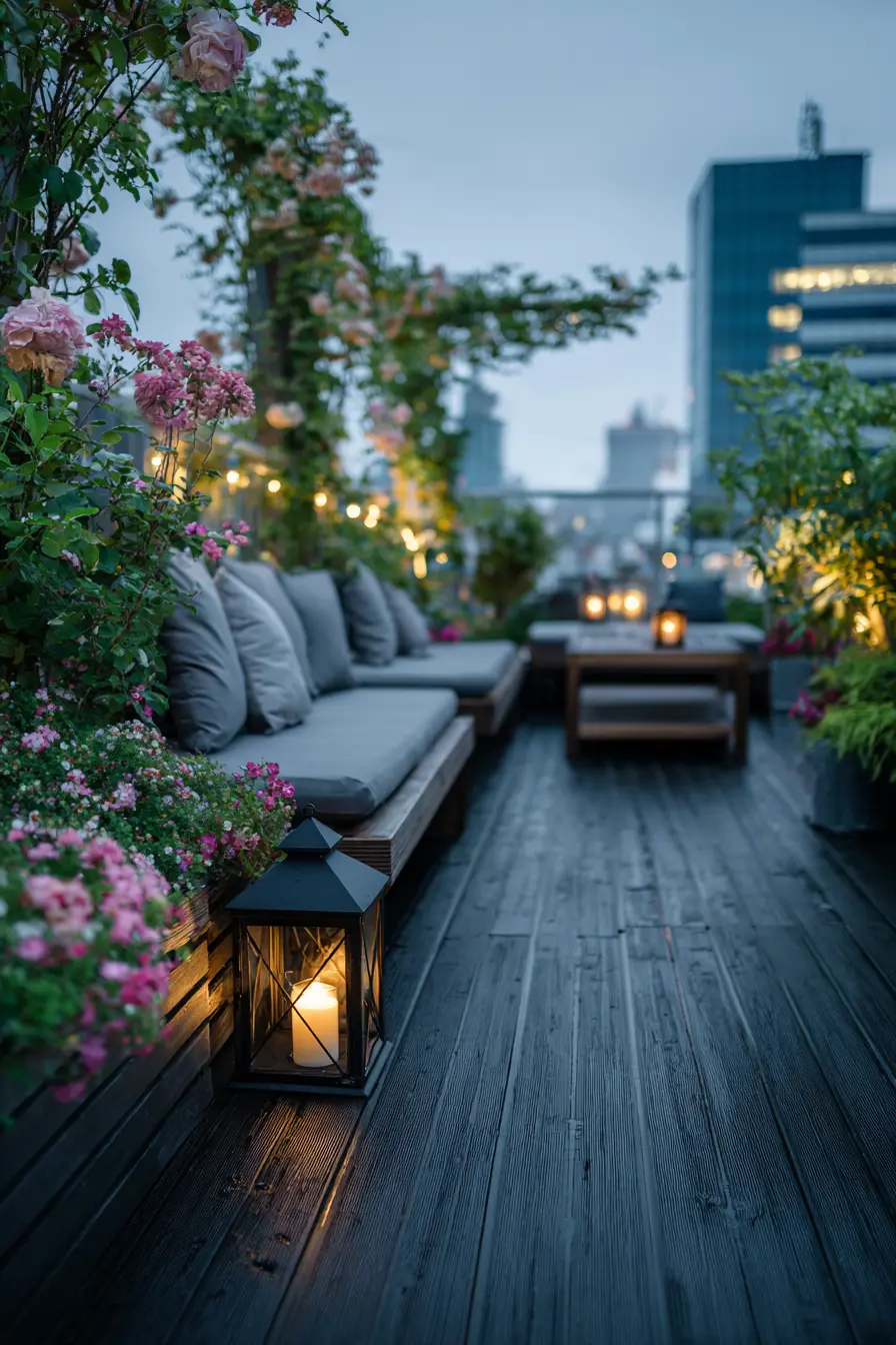 Cozy Urban Rooftop Retreat