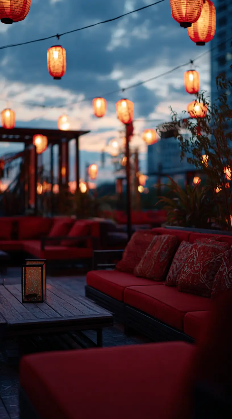 Evening Boho Lounge
