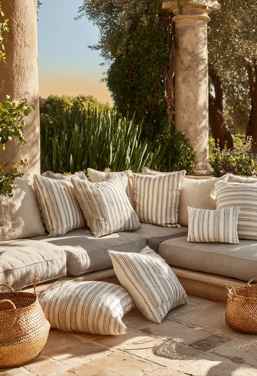 Neutral Toned Throw Pillows