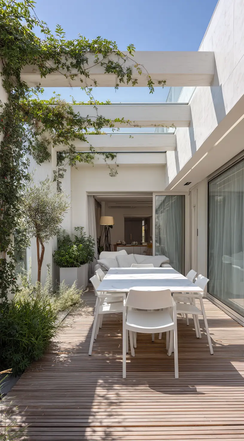 Scandinavian-Inspired Outdoor Patio