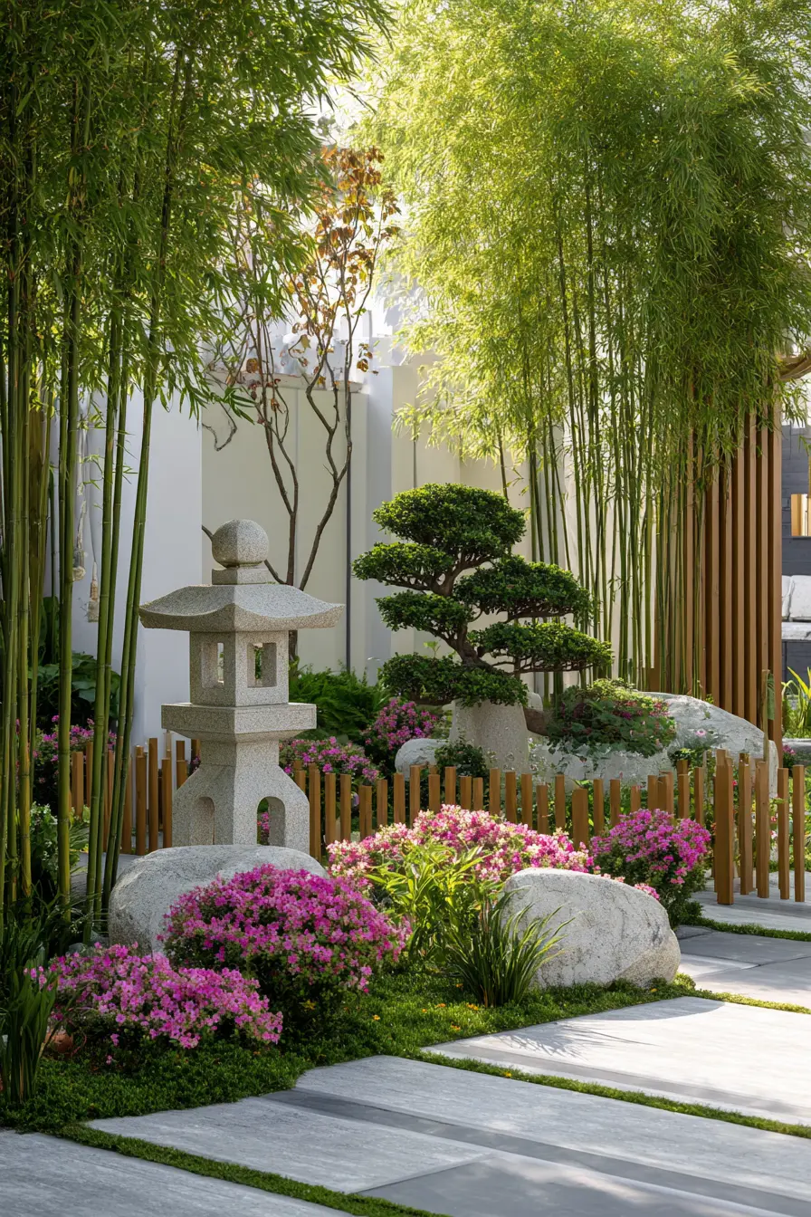 Serene Japanese Zen Garden