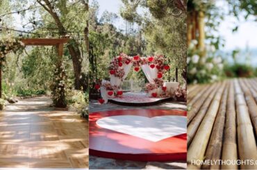 14 Creative DIY Outdoor Wedding Dance Floor Ideas