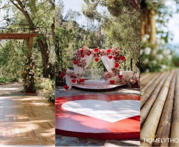 14 Creative DIY Outdoor Wedding Dance Floor Ideas