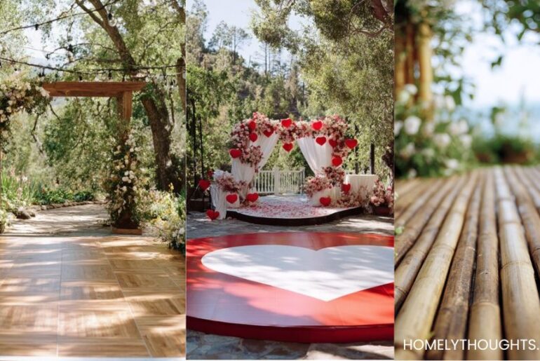 14 Creative DIY Outdoor Wedding Dance Floor Ideas