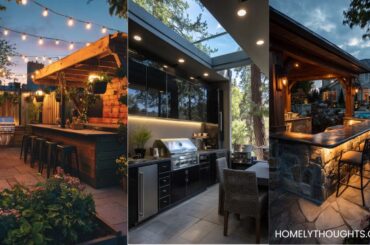 14 Modern Outdoor Kitchen Lighting Ideas for Your Yard