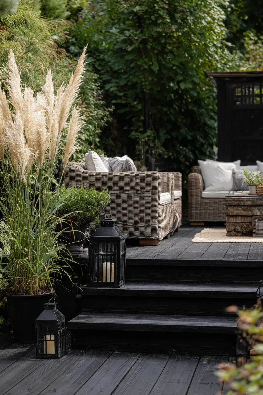 Contemporary Relaxed Outdoor Oasis