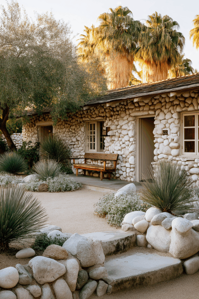 Desert-Inspired Rock Garden Design