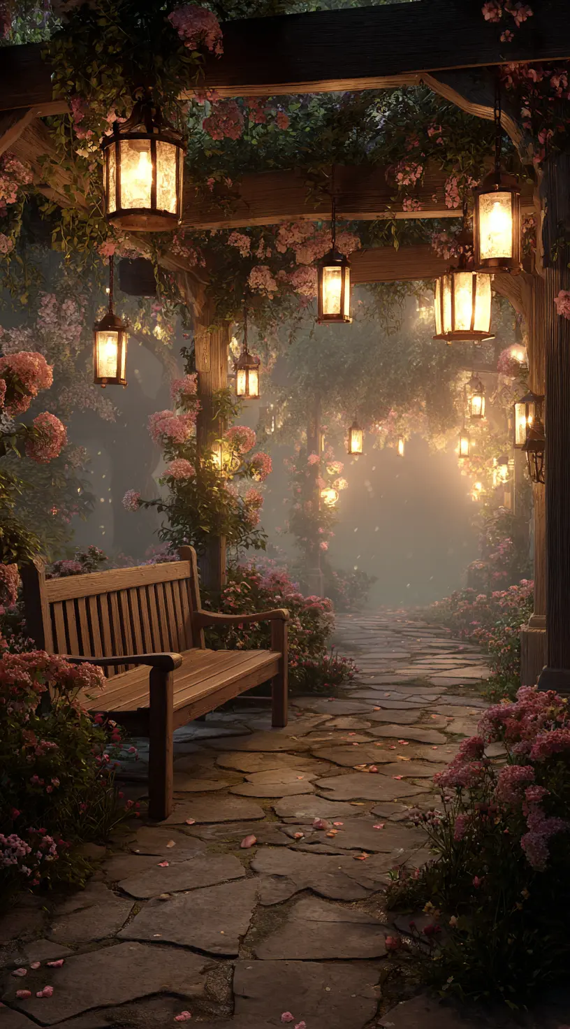 Enchanted Evening Rose Garden