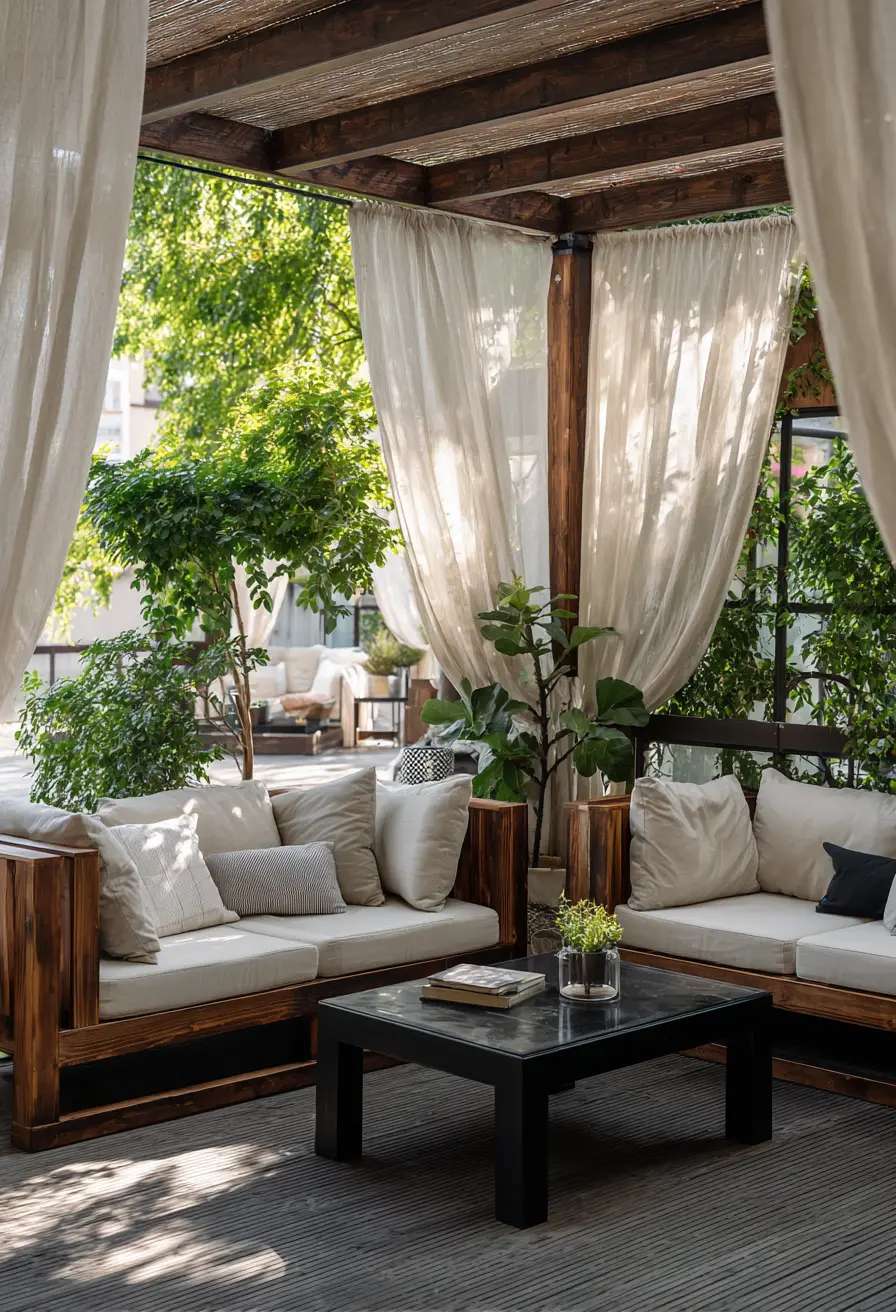 Linen Outdoor Curtains