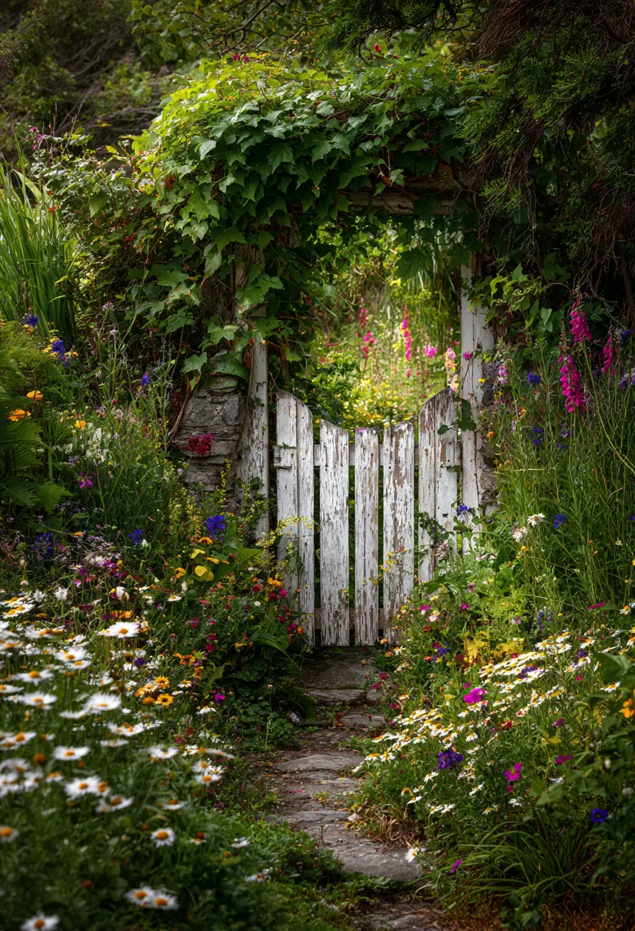 Vintage Garden Gate