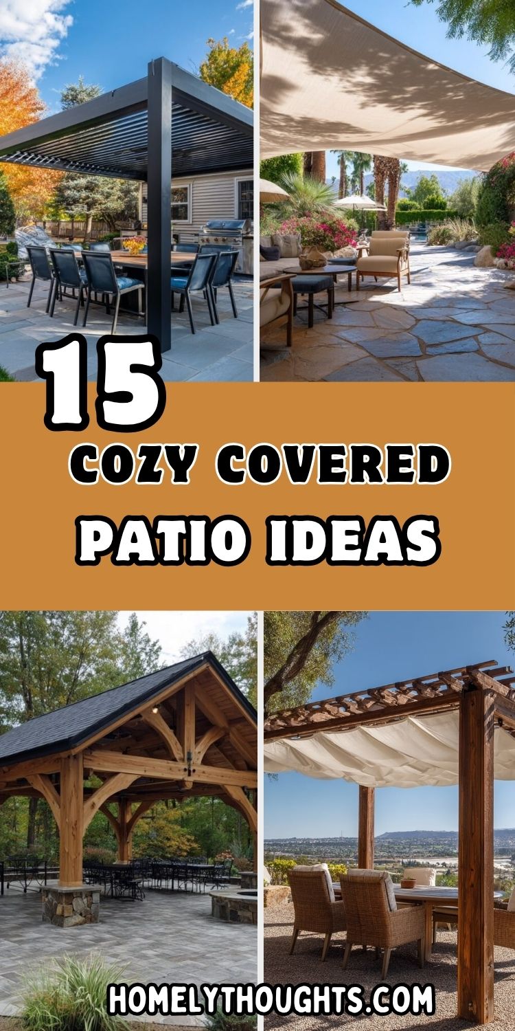 15 Cozy Covered Patio Ideas for Your Outdoor Space