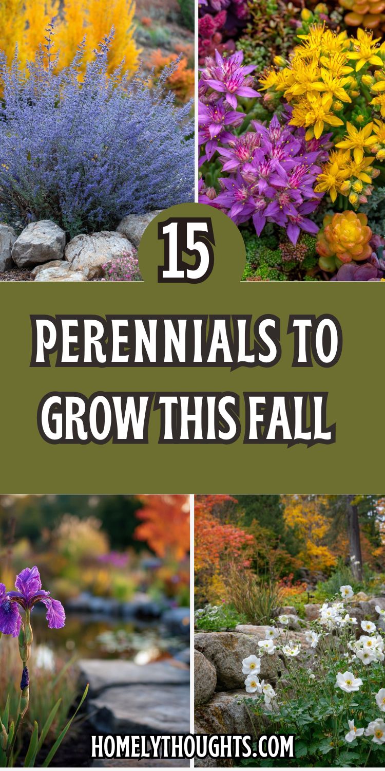 15 Perennials to Grow This Fall