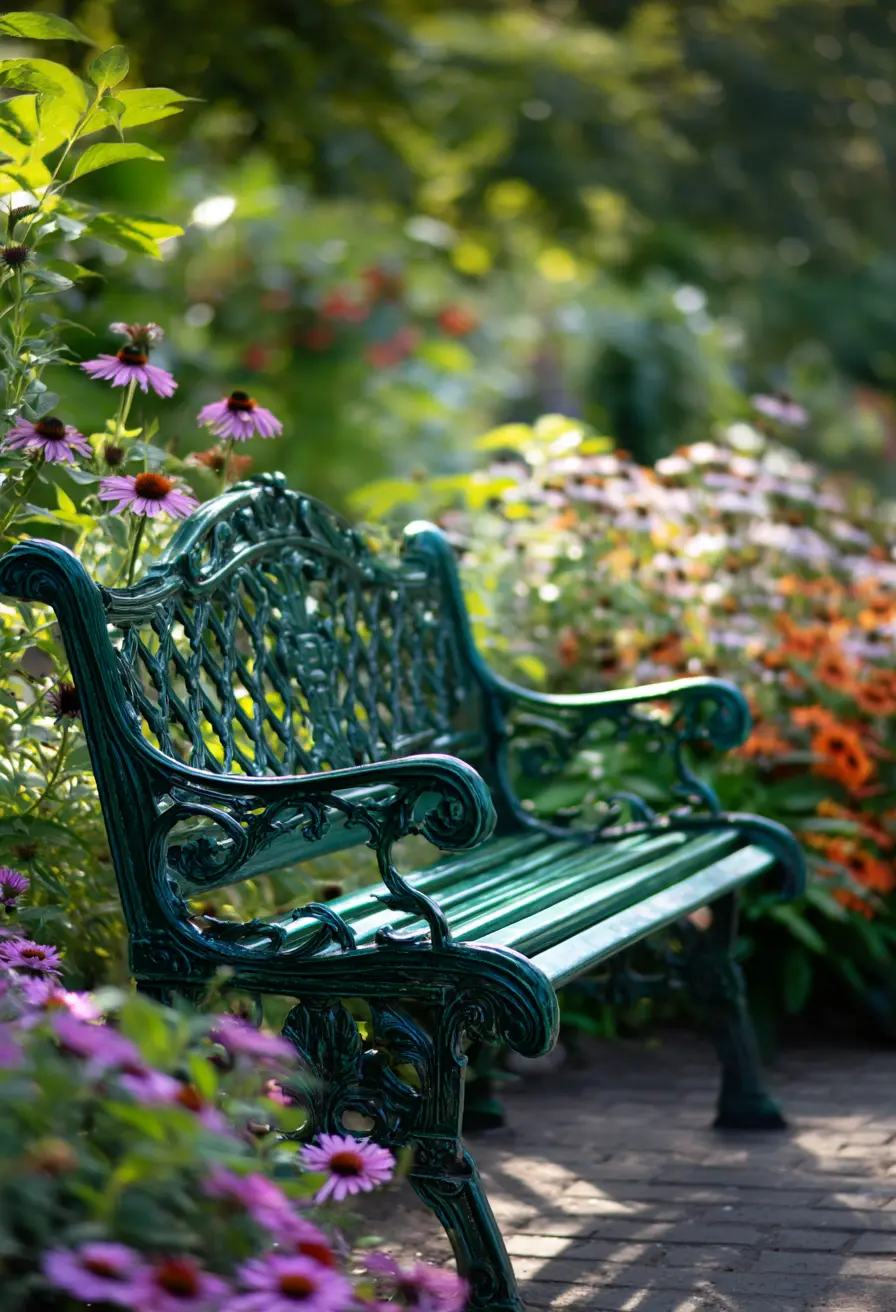 Cast Iron Bench