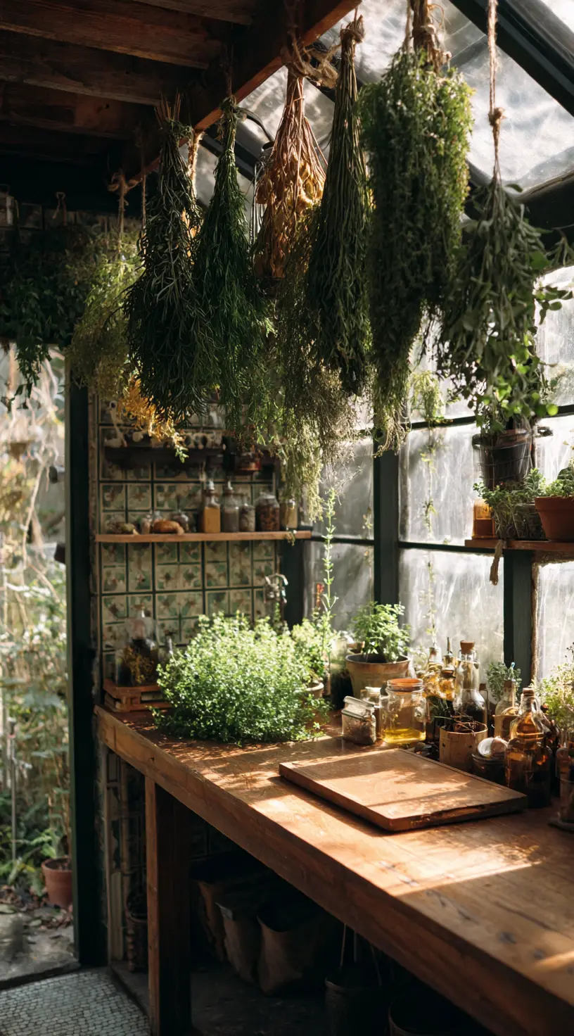 Cottagecore Kitchen With A Greenhouse Vibe