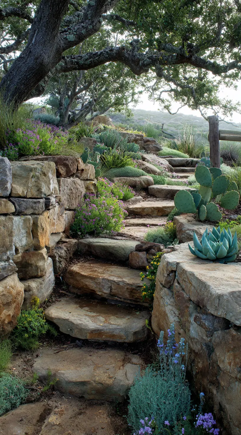 Hillside Rock Garden Escape