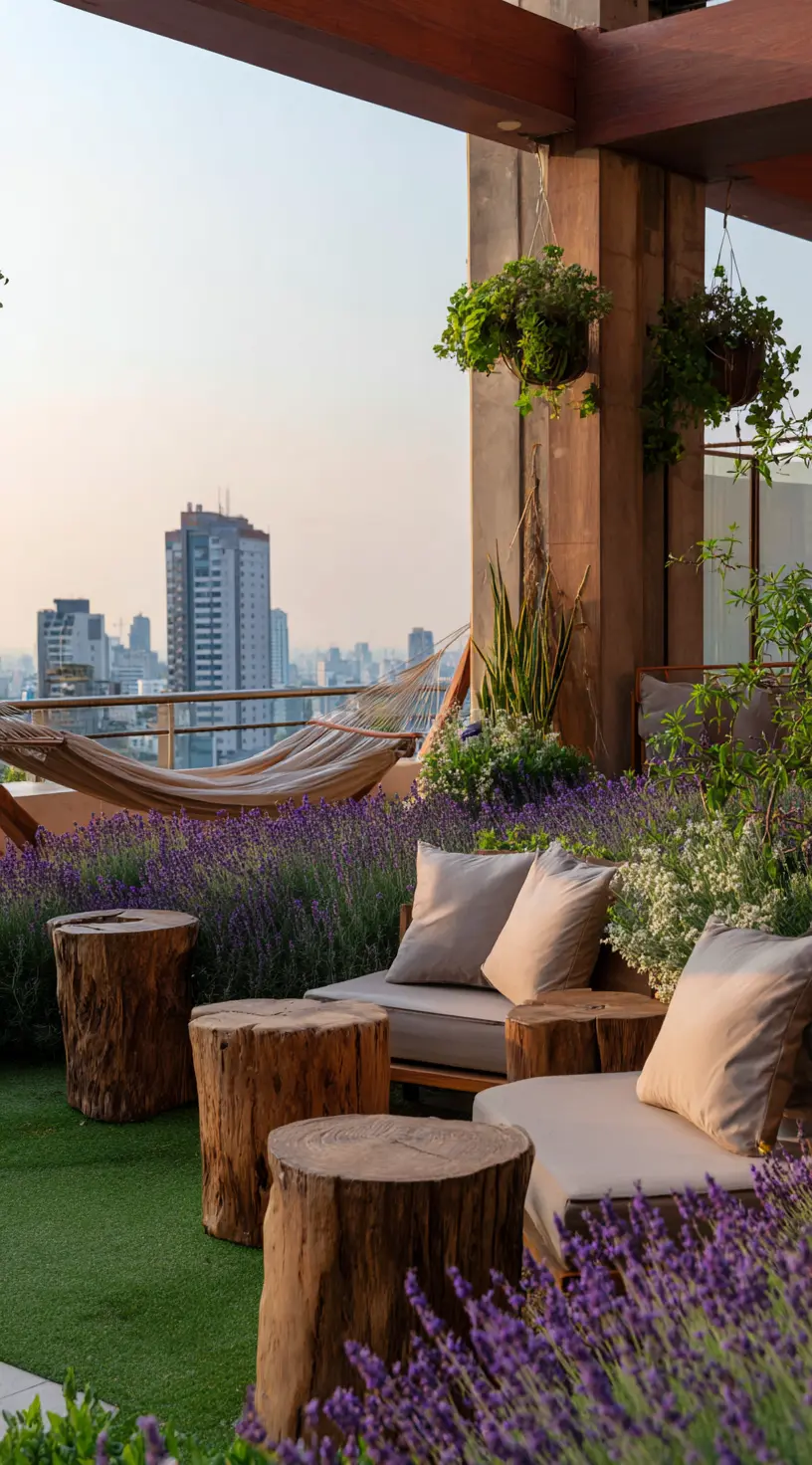 Rooftop Jungle Retreat