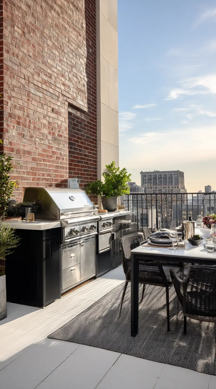 Sky-High Grilling: The Ultimate Urban Rooftop BBQ Setup