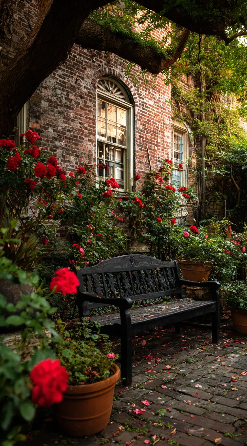 Urban Courtyard Rose Haven