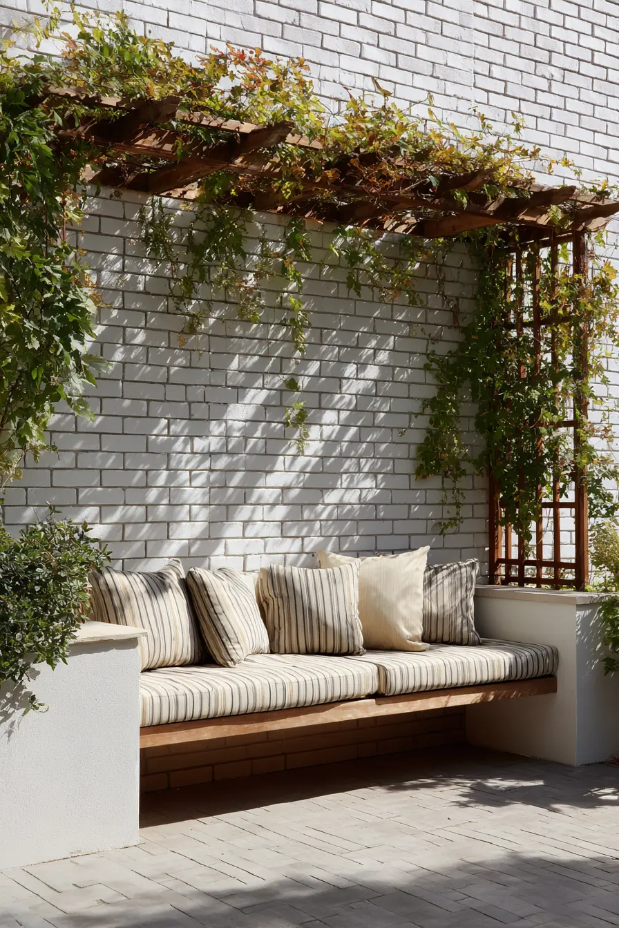 Cozy Greenery-Filled Patio Nook
