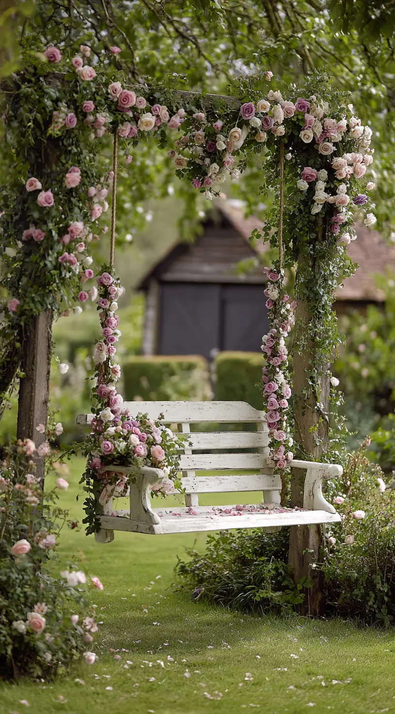 Romantic Rose Swing Garden