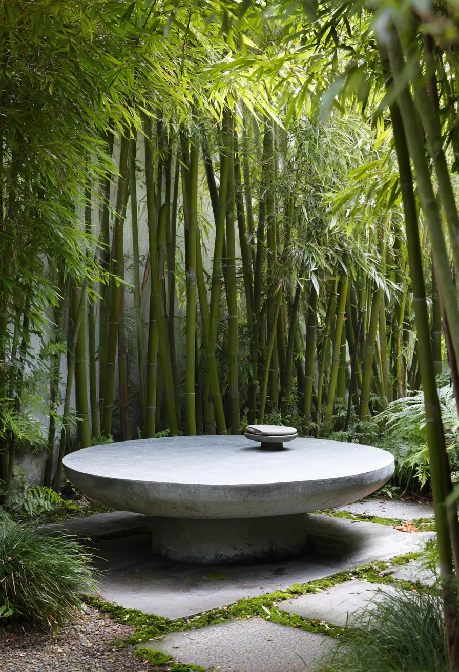 Simplicity Stone Table Set