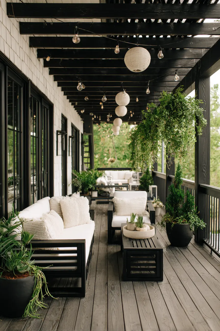 Sleek And Comfortable Outdoor Escape