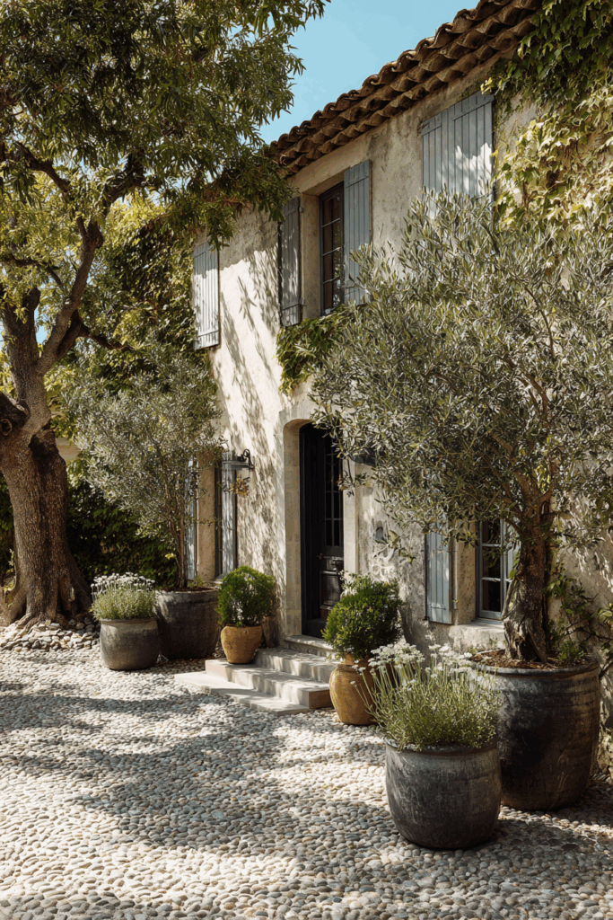 Mediterranean Stone and Herb Garden