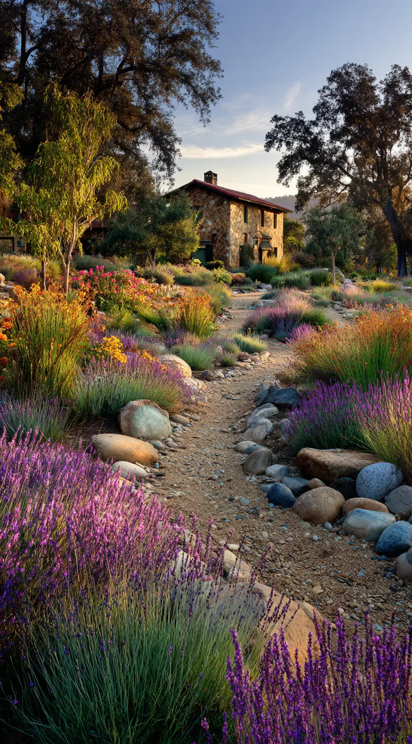 Wildflower Driveway Border
