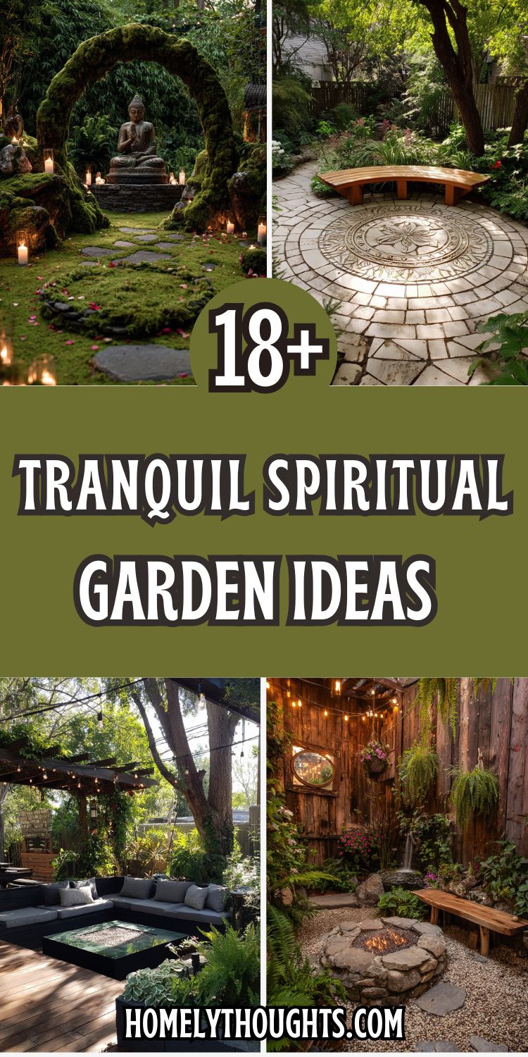 18+ Tranquil Spiritual Garden Ideas for Your Yard!
