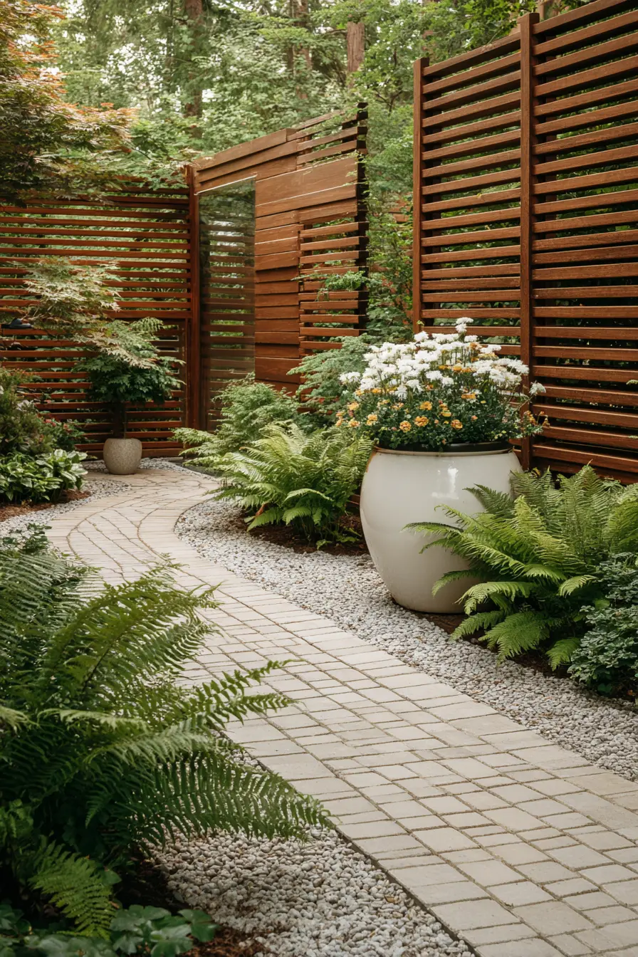 Serene Contemporary Green Oasis