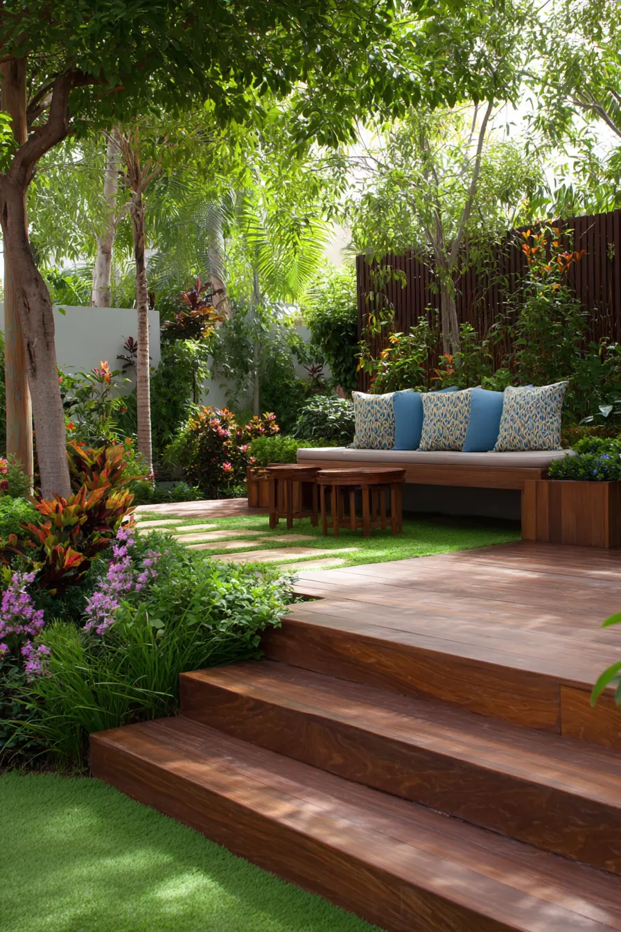 Cozy Modern Outdoor Oasis