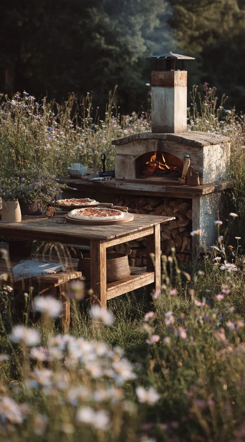 Elegant Farmhouse BBQ Design