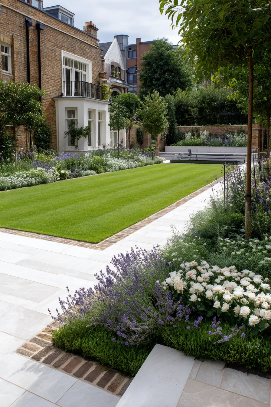 Sleek Brick Border Design