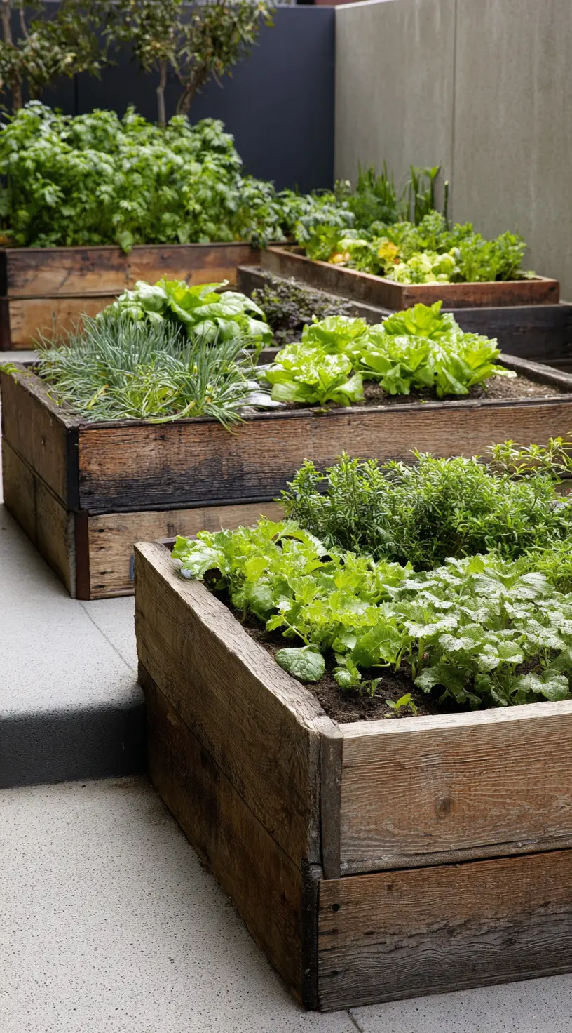 Tiered Raised Garden Beds On A Slope