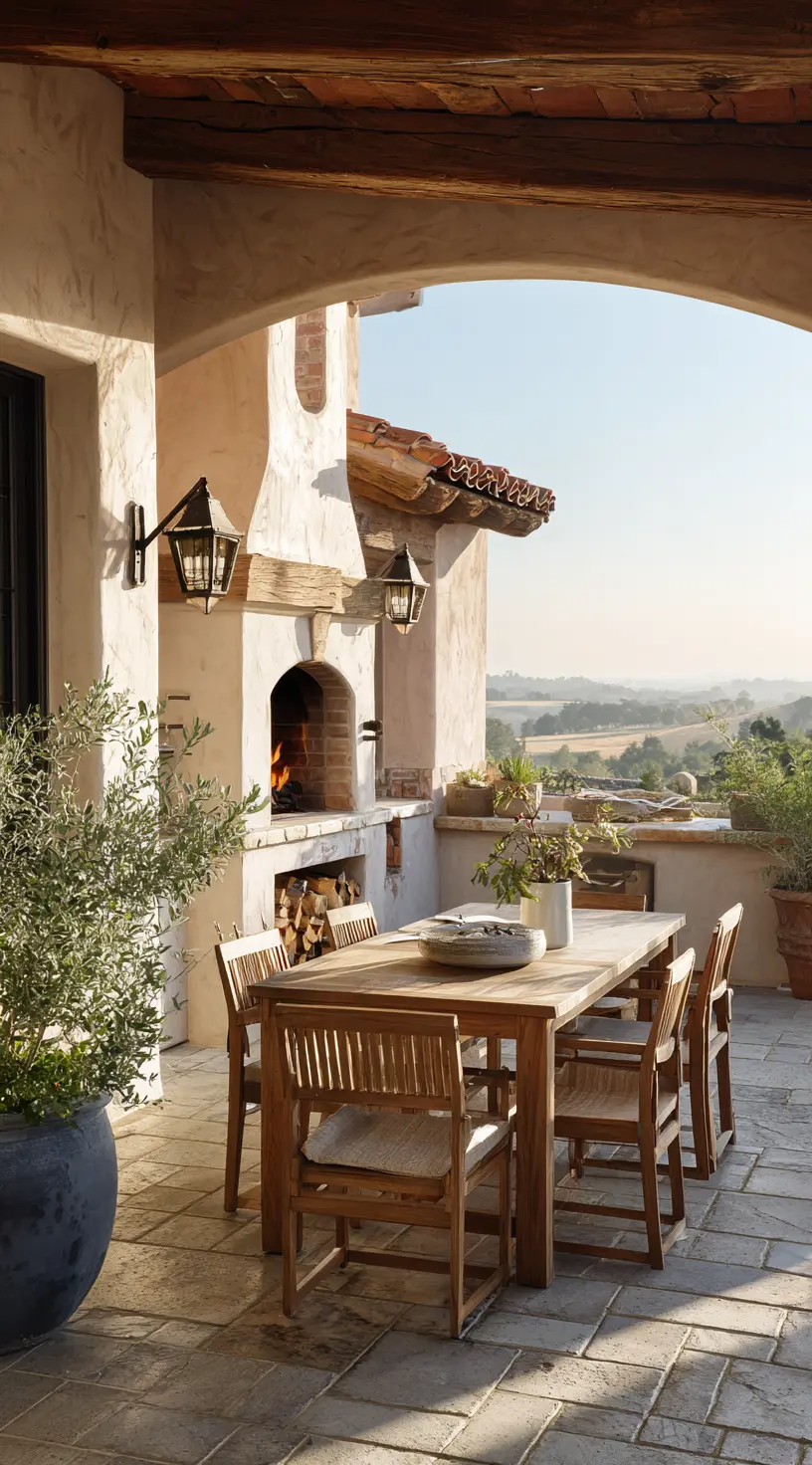 Tuscan-Inspired Outdoor Retreat
