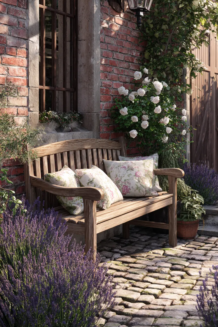 Weathered Stone Cottage Patio