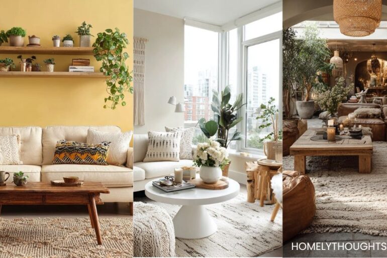 20 Boho Living Room Ideas for a Relaxed and Creative Space