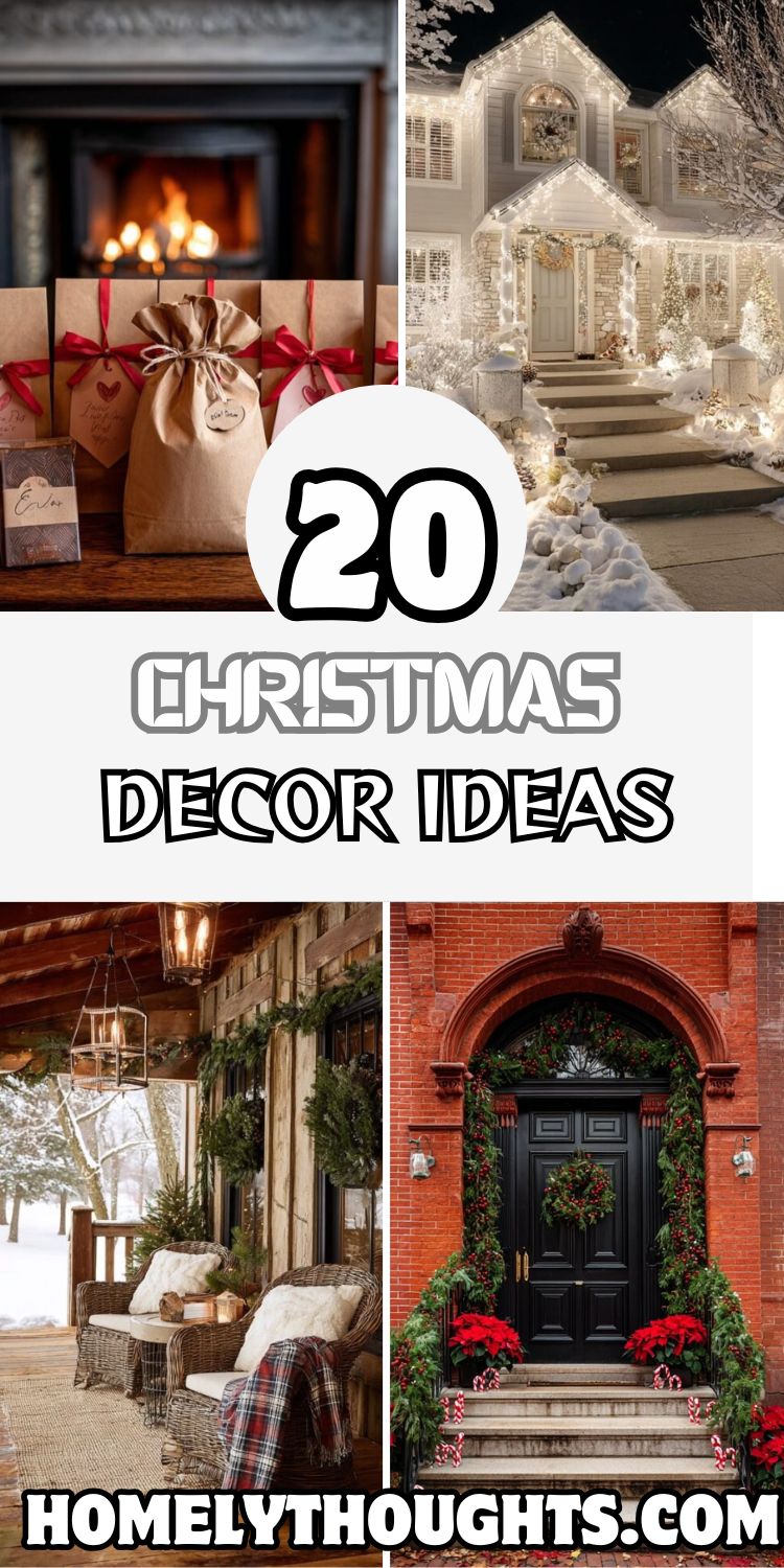 20 Christmas Decor Ideas to Brighten Your Holiday Season