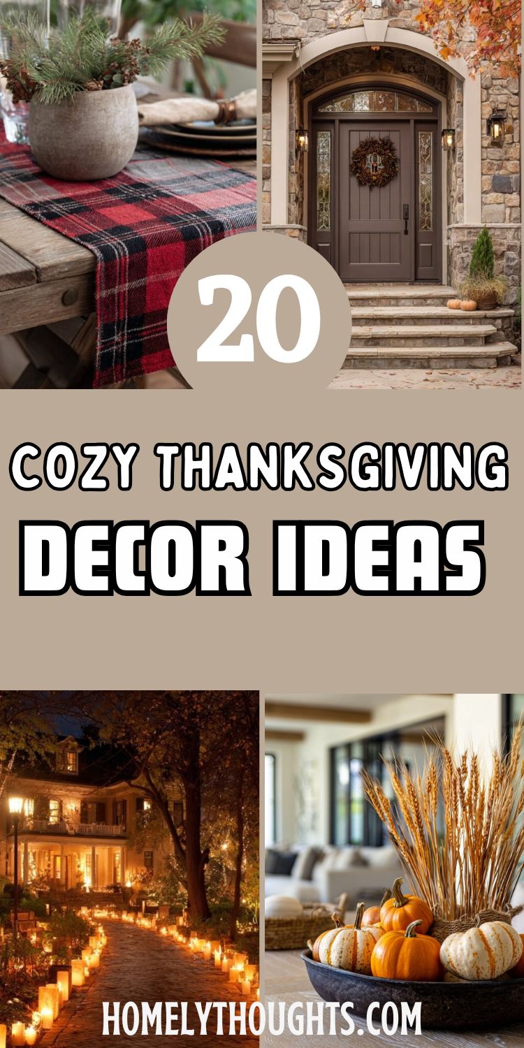 20 Cozy Thanksgiving Decor Ideas to Warm Up Your Home