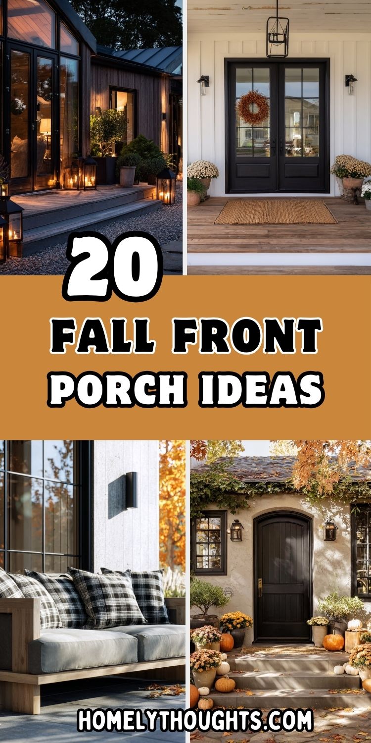 20 Fall Front Porch Ideas to Welcome the Season
